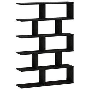 vidaXL P&oacute;łka ścienna Czarny dąb 70 x 17 x 101 cm Drewno inżynieryjne