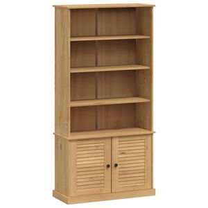 vidaXL Biblioteczka VIGO, 85x35x170 cm, lite drewno sosnowe