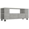 vidaXL Szafka pod TV, szarość betonu, 120x35x48 cm