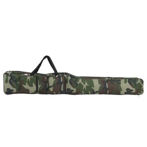 vidaXL Torba na wędkę, zielone moro, 150 cm, tkanina Oxford