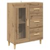 vidaXL Highboard z szufladą Dąb rzemieślniczy 69,5 x 34 x 180 cm