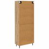 vidaXL Highboard 2 pcs Dąb rzemieślniczy Materiał drewnopochodny