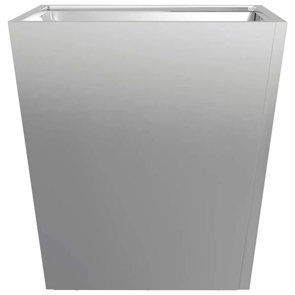 vidaXL Donica ogrodowa, 40x40x40 cm, stal galwanizowana