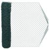 vidaXL Ogrodzenie łańcuchowe 2 x 20 m Stal Zielony