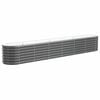 vidaXL Podwyższona donica, stal ocynkowana, 260x40x36 cm