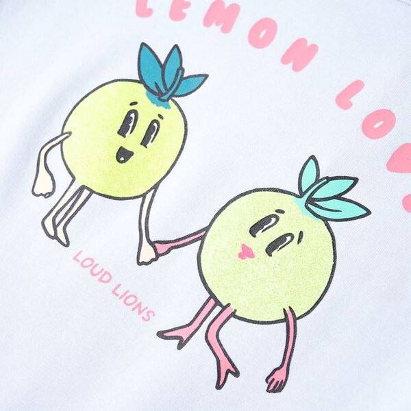 Koszulka dziecięca z kr&oacute;tkimi rękawami, jasnoniebieska, 104