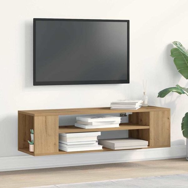 vidaXL Szafka pod telewizor artisian oak 100 x 30 x 26,5 cm