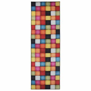 vidaXL Chodnik dywanowy LESAKA kolorowy 100 x 200 cm