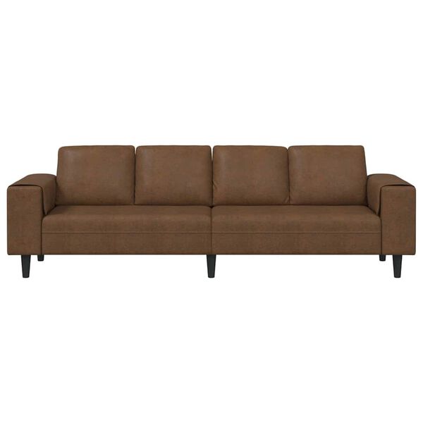 vidaXL Sofa do salonu Brązowy 250 x 77 x 76 cm