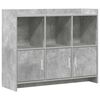 vidaXL Bufet Betonowy szary 98,5 x 33 x 80 cm Drewno inżynieryjne
