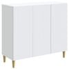 vidaXL Bufet Biały 89 x 34,5 x 80 cm Drewno inżynieryjne