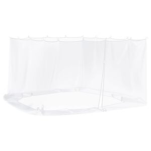 vidaXL Siatka na komary do altany 220 mesh Biały 4 x 3 x 2 cm