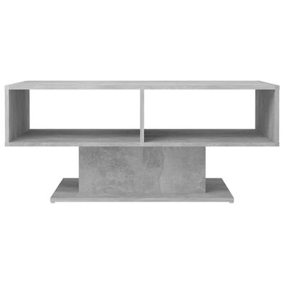 vidaXL Stolik kawowy, szarość betonu, 103,5x50x44,5 cm, płyta wiórowa
