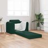 vidaXL Sofa Bed Ciemna zieleń 98 x 71 x 83 cm Aksamit