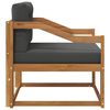 vidaXL Środkowa sofa ogrodowa Lite Drewno Akacji Naturalny