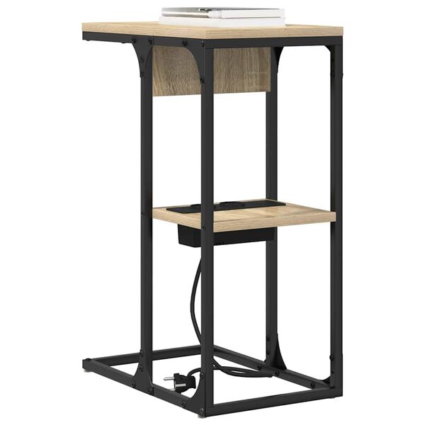 vidaXL Szafka Nocna Dąb Sonoma 41,5 x 26 x 60,5 cm