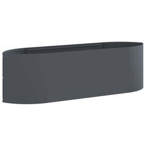 vidaXL Podniesione Ł&oacute;żko Ogrodowe antracytowy 140 x 40 x 40 cm Stal