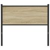 vidaXL Wymienne wezgłowie, dąb sonoma, 107 cm