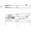 Beta Tools Szczypce zaciskowe z mechanizmem zapadkowym 1601/PC