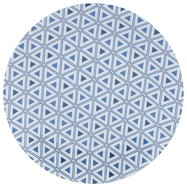 Bo-Camp 16-częściowa zastawa stołowa Mix & Match, melamina, niebieska