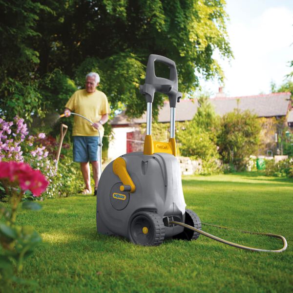 Hozelock Wózek z bębnem na wąż ogrodowy Fast Cart, z 40 m wężem