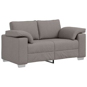 vidaXL Sofa Ciemnoszary 160 x 80 x 82 cm tkanina