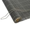 vidaXL Roleta Szary 80 x 160 cm Bambus