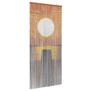 vidaXL Firanka na drzwi przeciw owadom wielokolorowy 200 x 90 cm