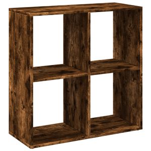 vidaXL Regał przegroda, przydymiony dąb, 69,5x29x69,5 cm