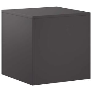 vidaXL Stojak na rośliny Czarny 40 x 40 x 40 cm Stal