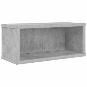 vidaXL Stojak na płyty CD Betonowy szary 40 x 17 x 17 cm