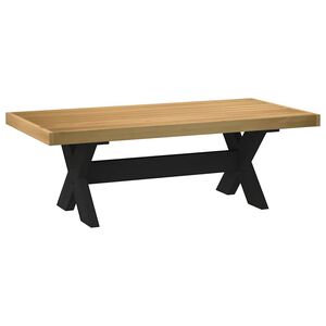 vidaXL Stolik kawowy, NOAIN, 120x60x40 cm, lite drewno sosnowe
