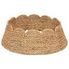 vidaXL Kołnierz do Choinki Okrągły naturalny śr. 45 x 22 cm