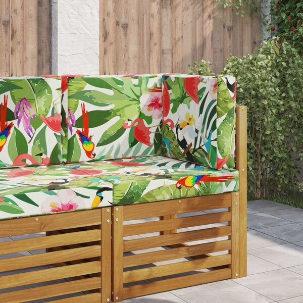 vidaXL Poduszka do sofy na zewnątrz 3 pcs kolorowy Poliester