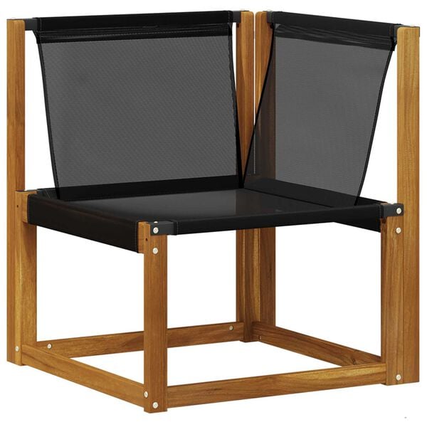 vidaXL Modułowa sofa na zewnątrz z poduszką 3 Sztuka Naturalny