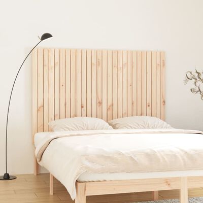 vidaXL Wezgłowie łóżka, 166x3x110 cm, lite drewno sosnowe