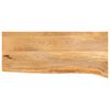 vidaXL Blat stołu z naturalną krawędzią, 70x30x2,5 cm, drewno mango