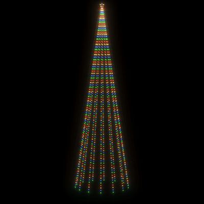 vidaXL Choinka stożkowa, 1134 kolorowych diod LED, 230x800 cm