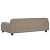 vidaXL Sofa dla dzieci, cappuccino, 90x53x30 cm, sztuczna sk&oacute;ra