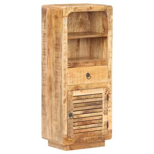 vidaXL Szafka, 45x32x110 cm, surowe drewno mango
