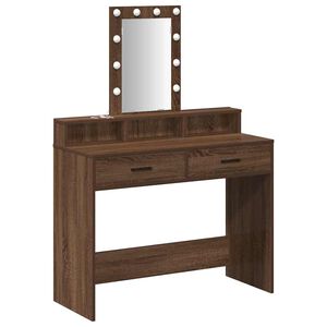 vidaXL Toaletka Brązowy 100 x 41 x 140 cm Drewno inżynieryjne