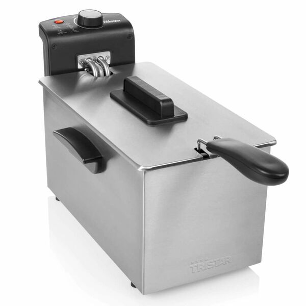 Tristar Frytkownica, 2000 W, 3 L, stal nierdzewna, srebrna