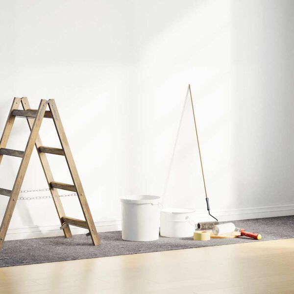 vidaXL Antypoślizgowe polary malarskie 2 szt. 25 m 180 g/m&sup2; Szare