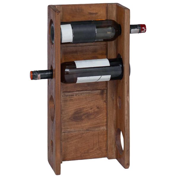 vidaXL Stojak Brązowy 24 x 13 x 54 cm Lite drewno mahoniowe