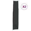 vidaXL Pokrowce na parasol ogrodowy 2 szt., 136x25/23,5 cm Oxford 420D