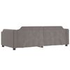 vidaXL Sofa rozsuwana z szufladami, taupe, 100x200 cm, tkanina