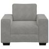 vidaXL Sofa Fotel Jasnoszary 100x77x82 cm Aksamit