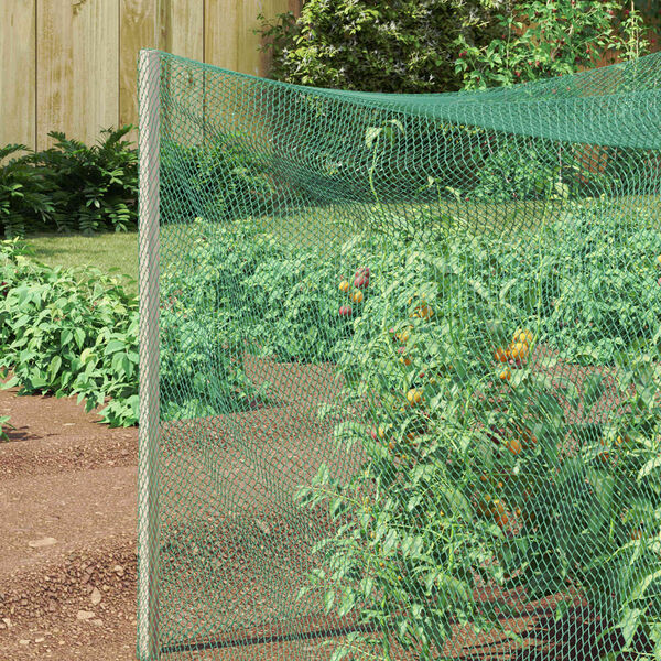 vidaXL Siatka ochronna na ptaki Zielony 4 x 10 m Polietylen