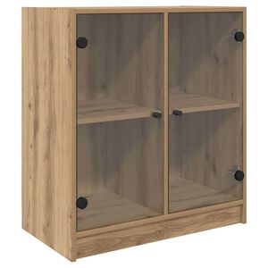 vidaXL Szafka boczna Dąb rzemieślniczy 68 x 37 x 75,5 cm