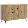 vidaXL Bufet Dąb artisan 89 x 34,5 x 60 cm Drewno inżynieryjne